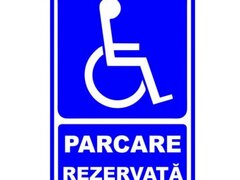 Semn de parcare rezervata